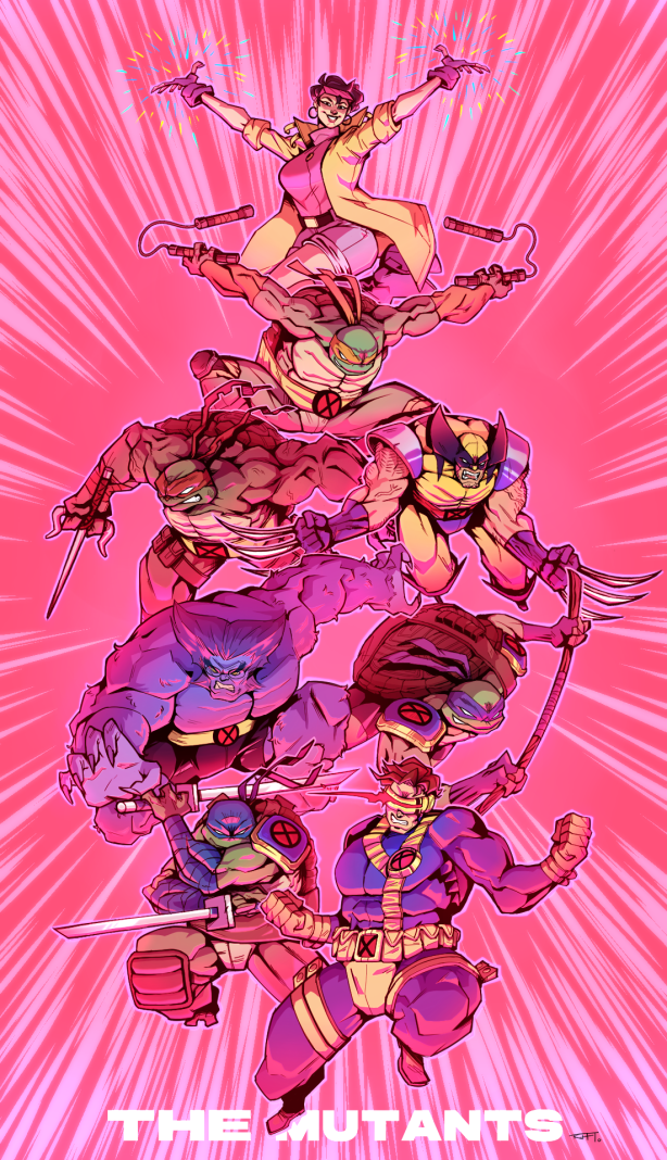TMNT x XMEN CROSSOVER